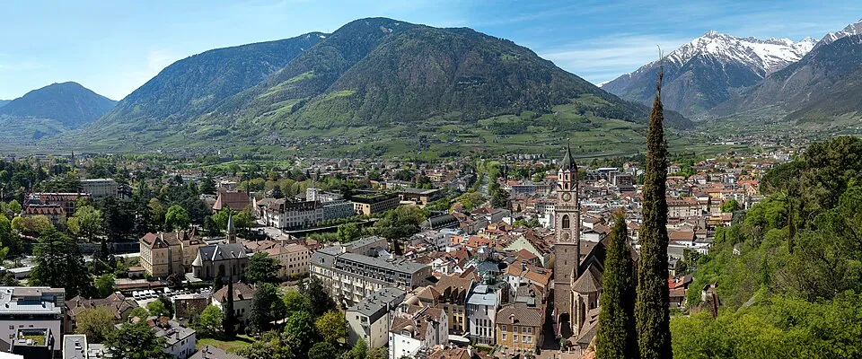 Stadtansicht Meran