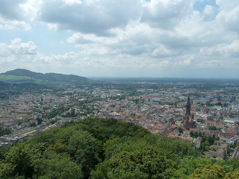 Stadtansicht Freiburg im Breisgau