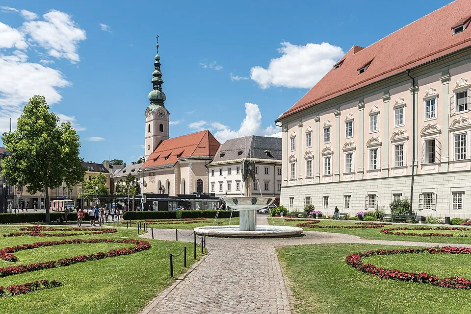 Stadtansicht Klagenfurt am Wörthersee