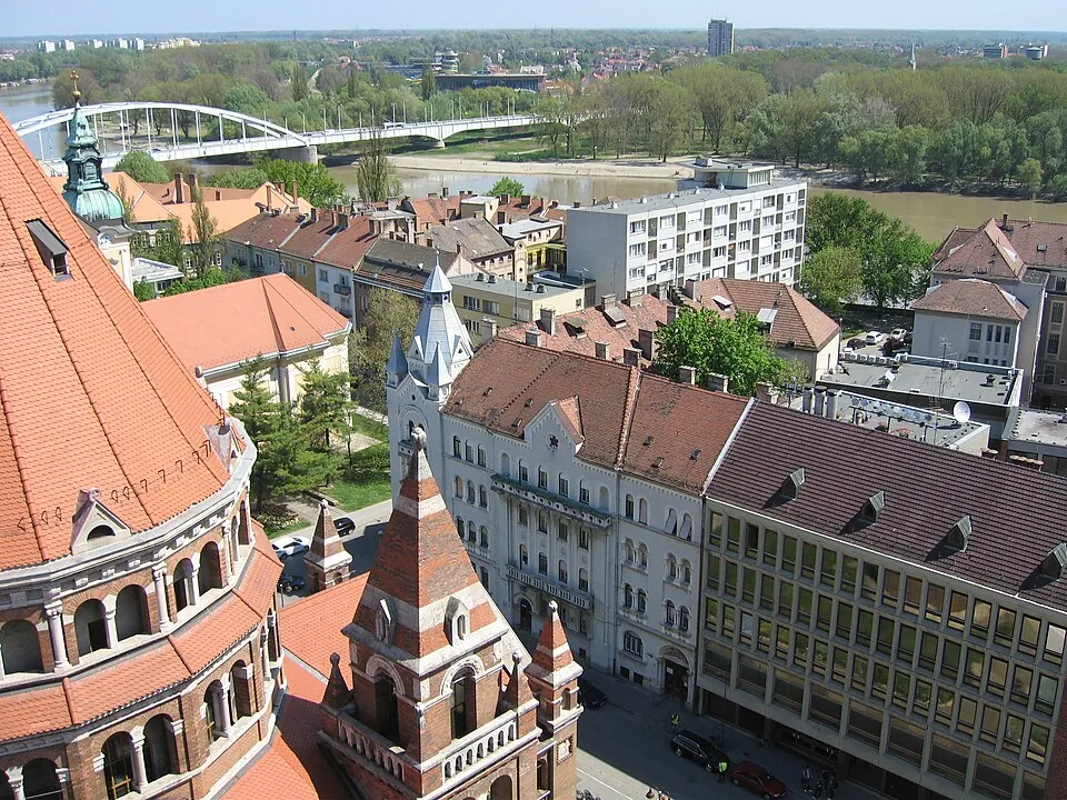 Stadtansicht Szeged