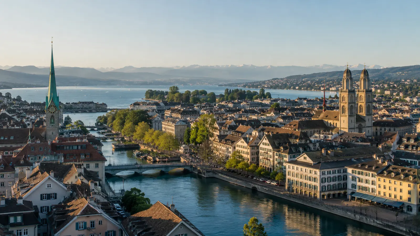 Stadtansicht Zürich