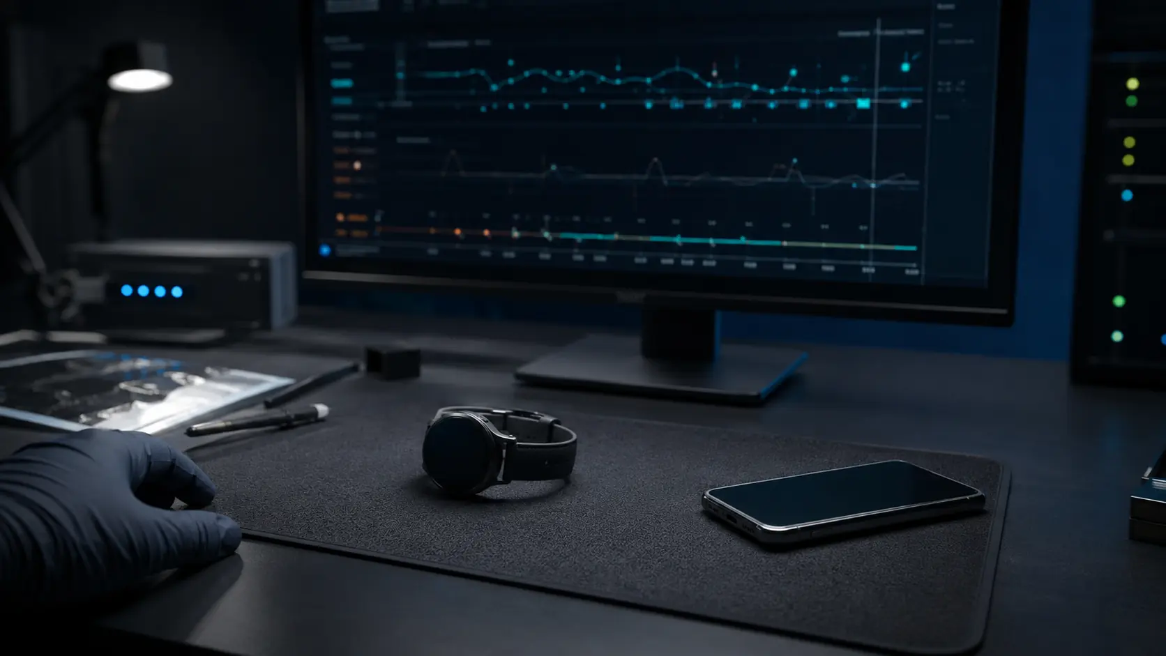 Zeitliche Korrelation von Smartwatch-, Smartphone- und Synchronisationsdaten