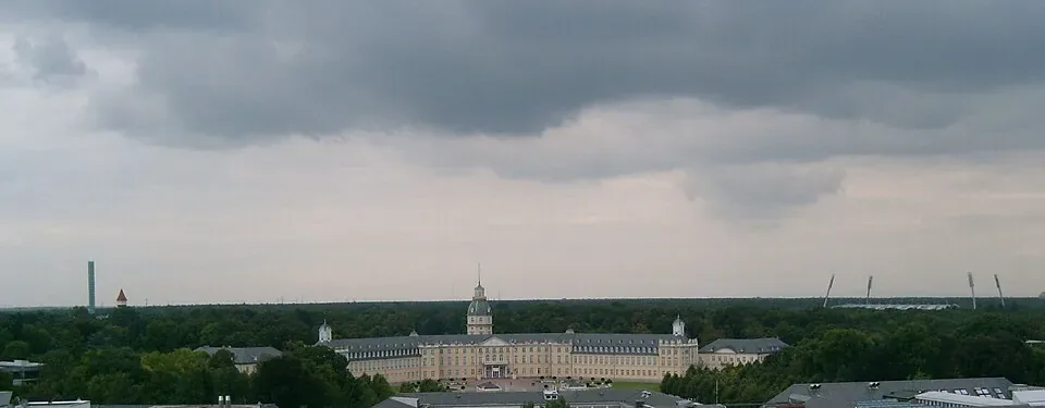 Stadtansicht Karlsruhe