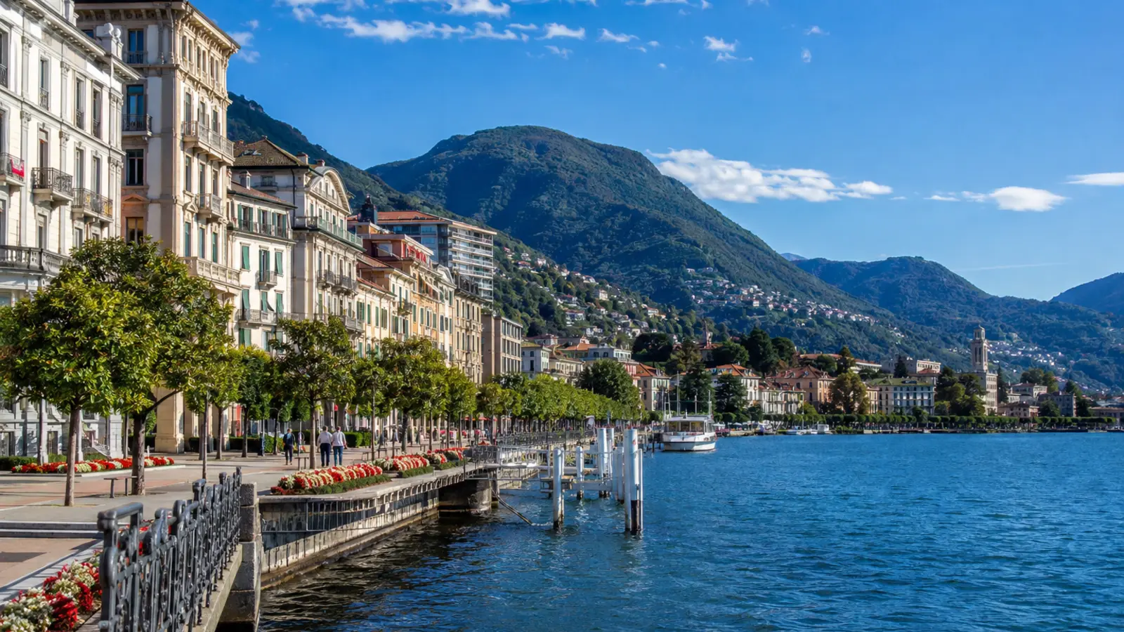 Stadtansicht Lugano
