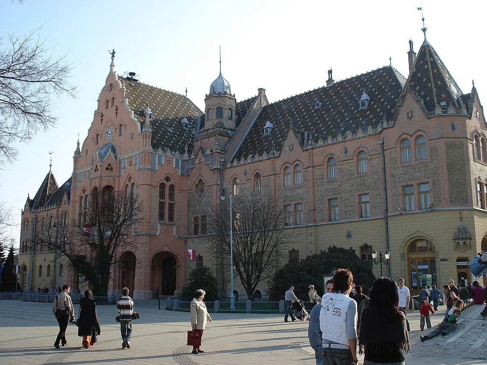 Stadtansicht Kecskemét