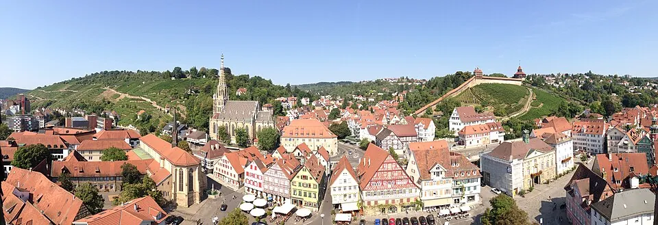 Stadtansicht Esslingen am Neckar