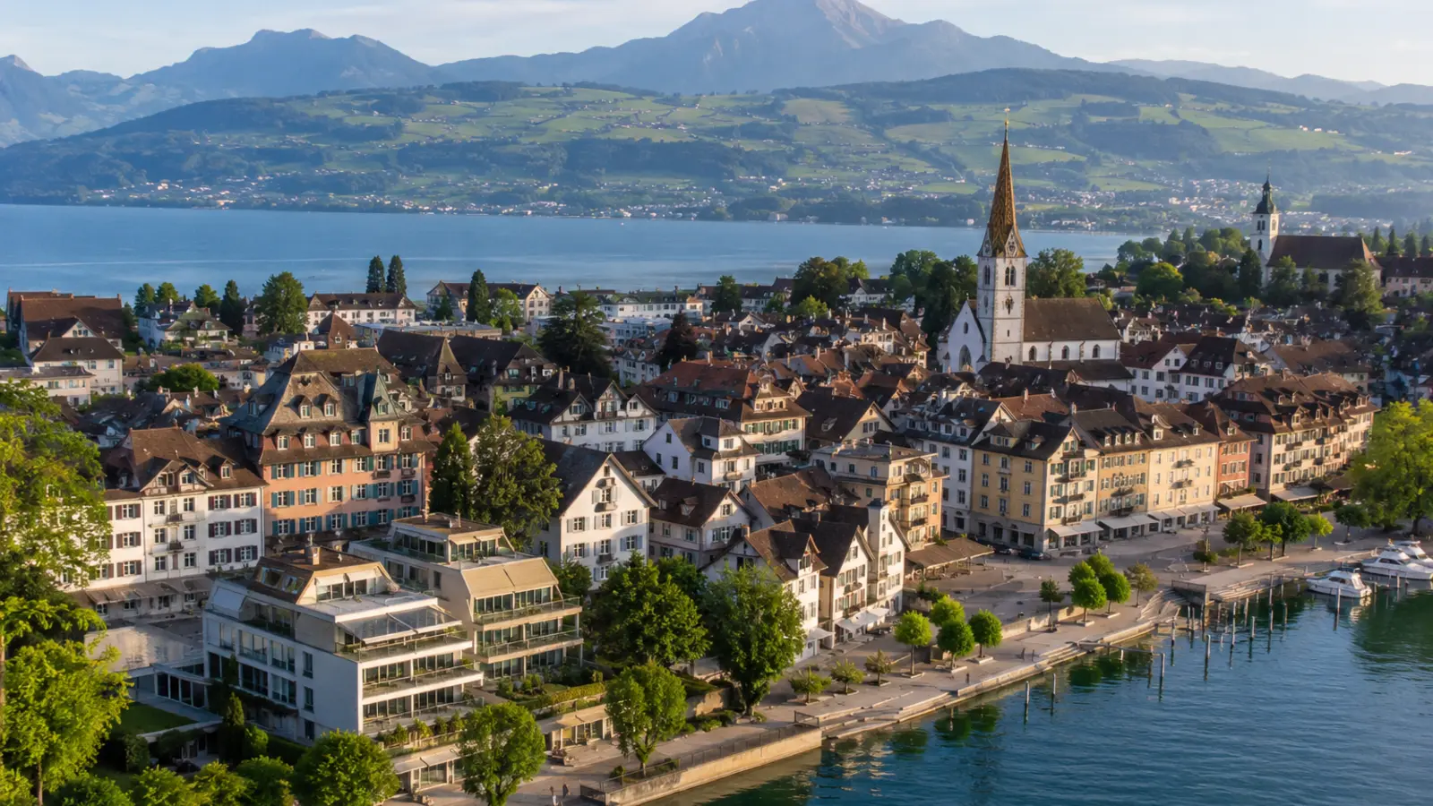 Stadtansicht Zug