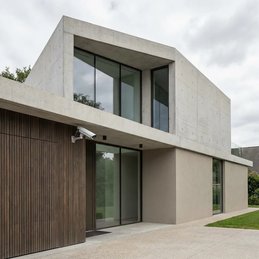 Private Videoüberwachung am Einfamilienhaus